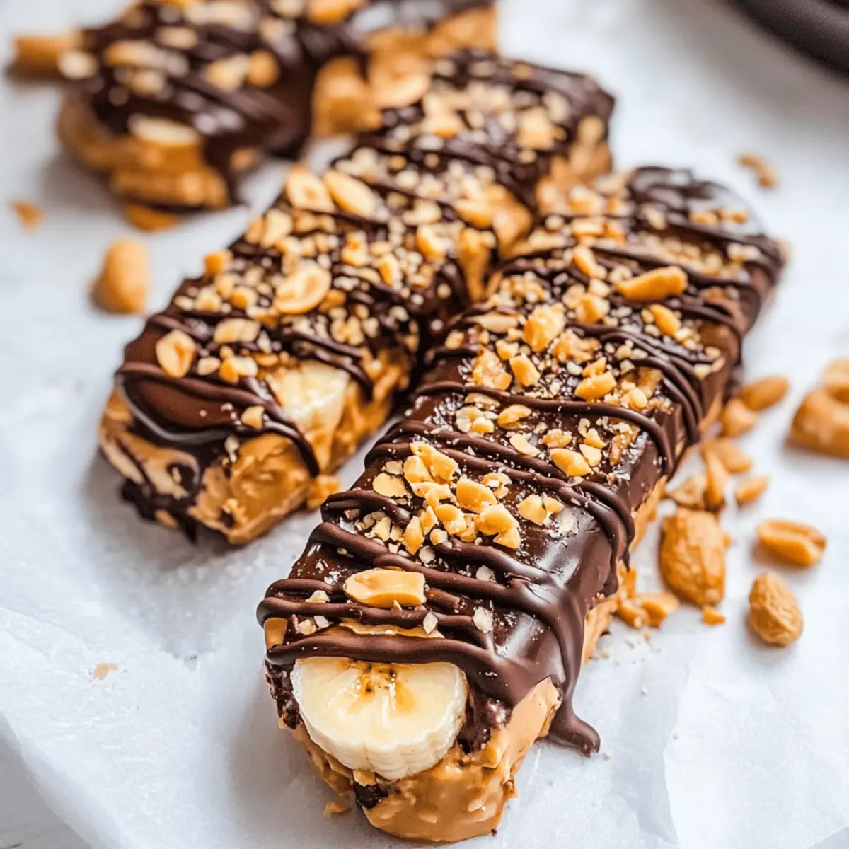 Frozen Banana Snickers: Guilt-Free Bliss in Every Bite 4 Frozen Banana Snickers