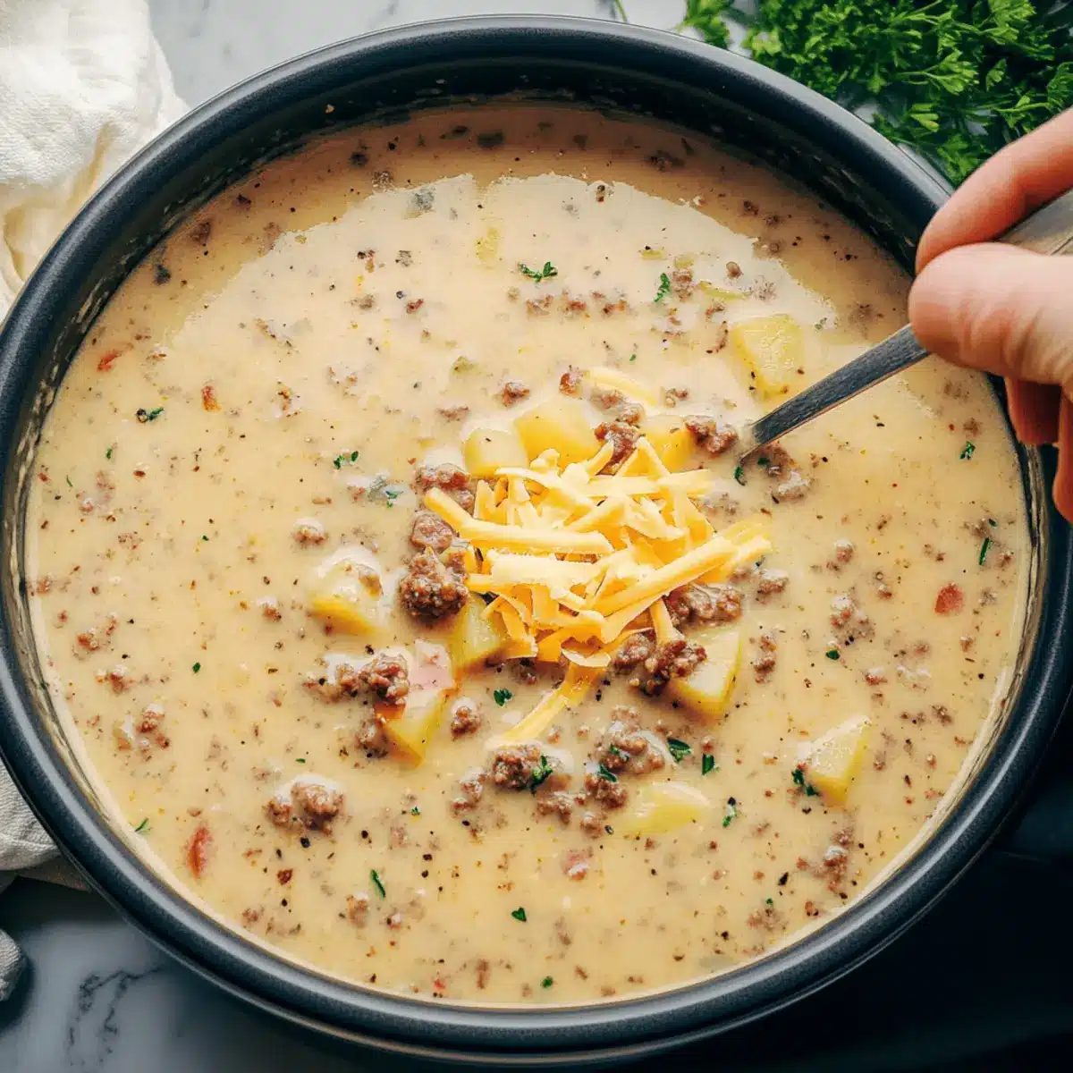 Creamy Sausage Potato Soup for Cozy Nights In 4 Sausage Potato Soup