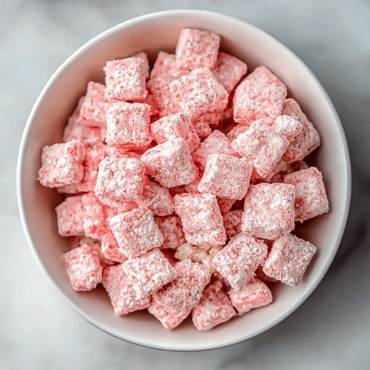 Irresistible Strawberry Shortcake Puppy Chow for Sweet Cravings 4 Strawberry Shortcake Puppy Chow
