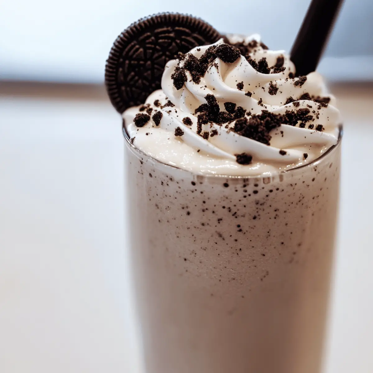 Indulge in a Creamy Oreo Milkshake Bliss at Home 4 Creamy Oreo Milkshake