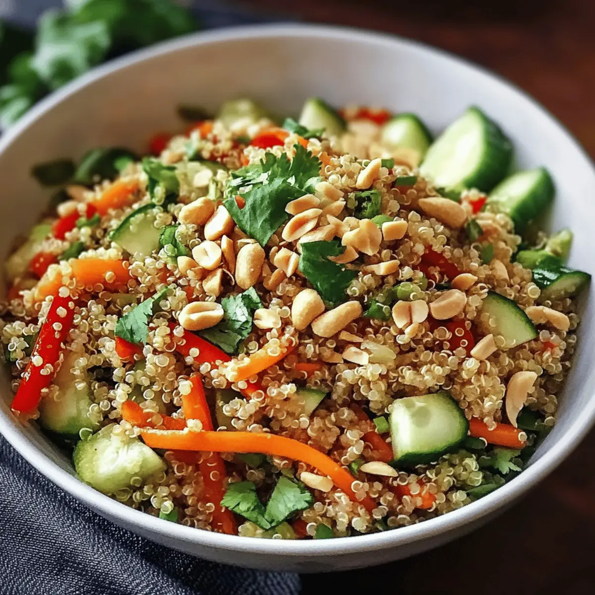 Thai Quinoa Crunch Salad: Quick, Colorful, and Nutritious Delight 4 Thai Quinoa Crunch Salad