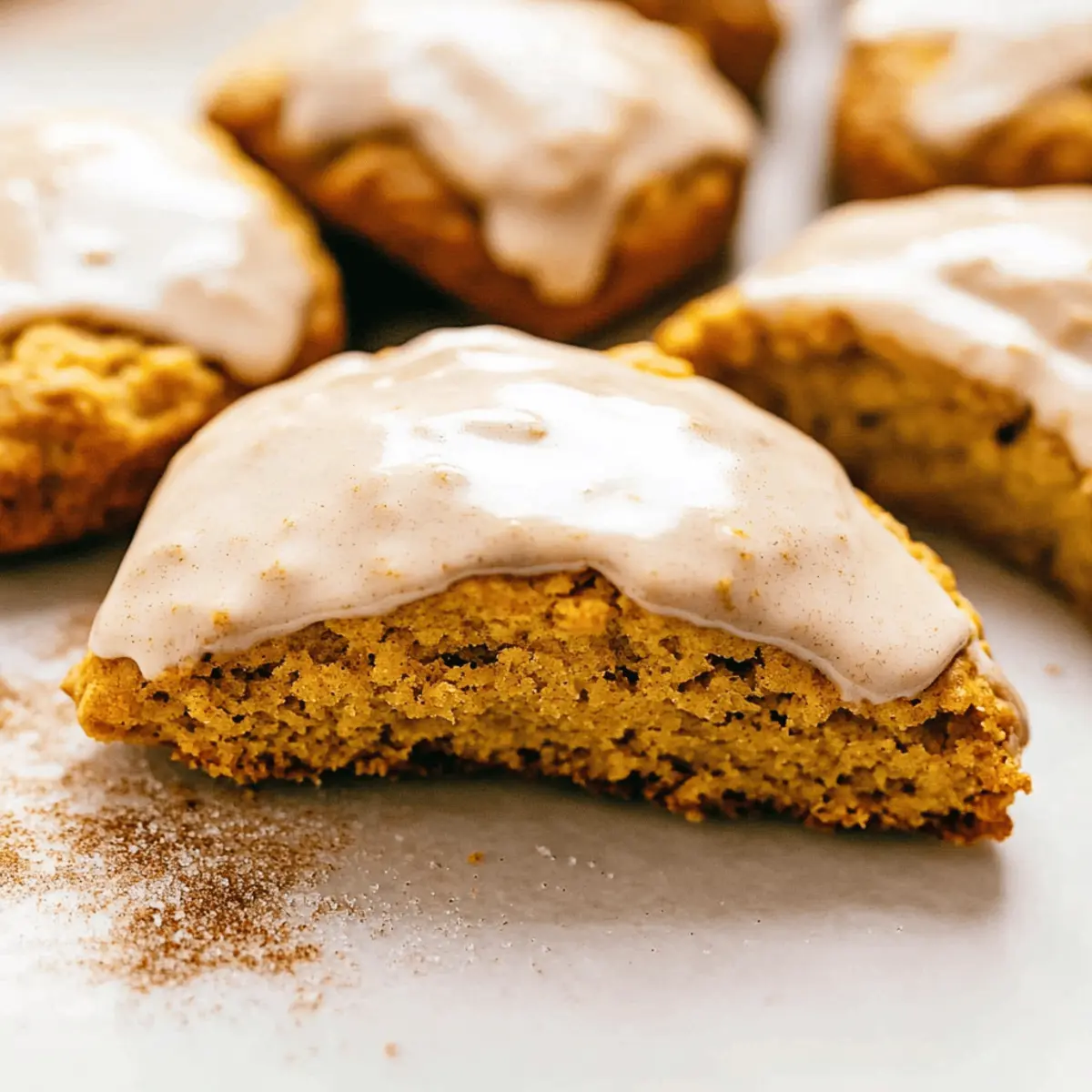 Irresistible Pumpkin Scones with Sweet Maple Glaze 4 Pumpkin Scones