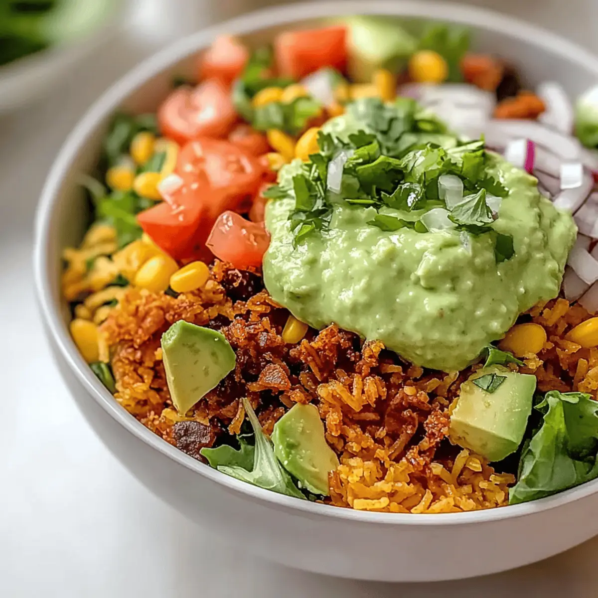 Crispy Rice Taco Salad: A Fun Twist on Taco Night! 4 Crispy Rice Taco Salad