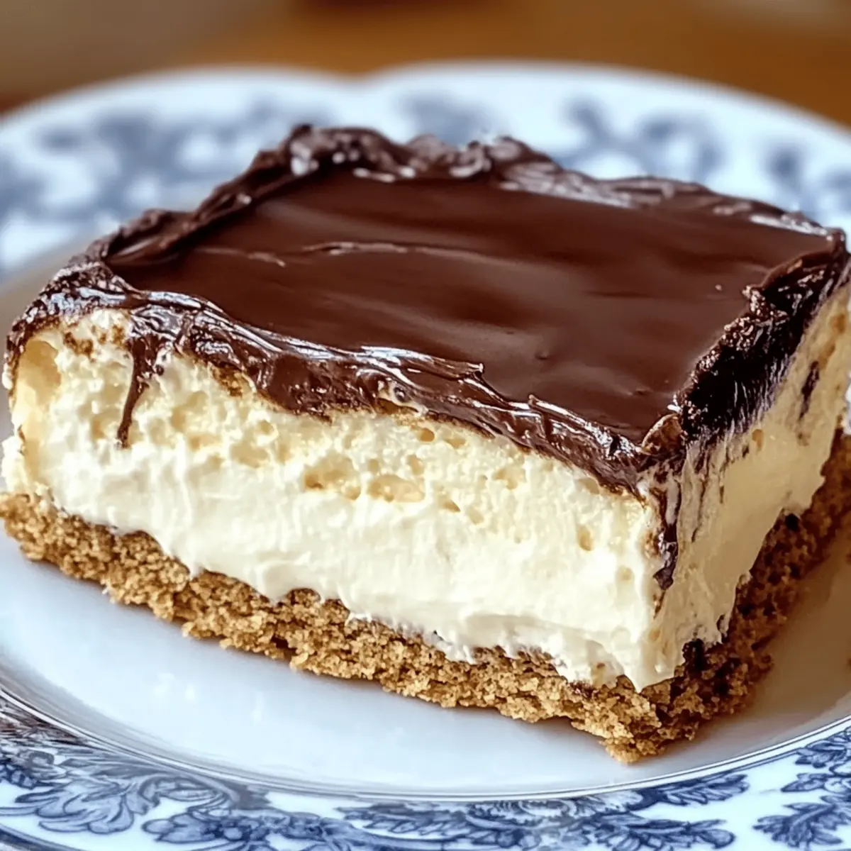 Indulge in This Easy No-Bake Eclair Cake Delight 4 No-Bake Eclair Cake