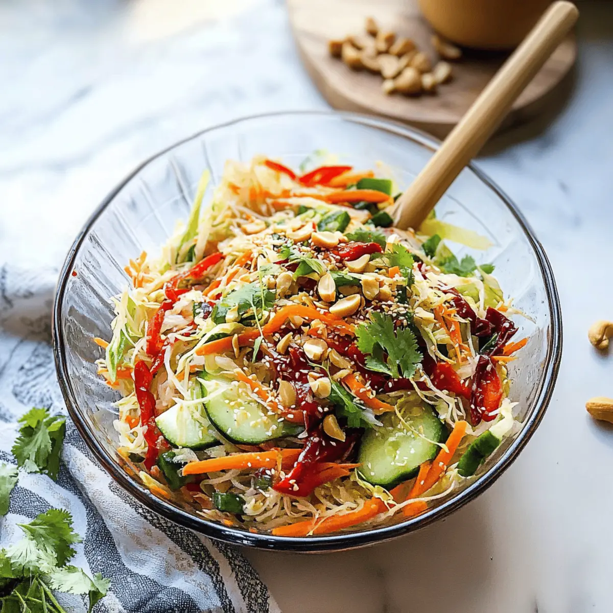Spring Roll Salad with Spicy Ginger: A Colorful Refresh! 4 Spring Roll Salad with Spicy Ginger