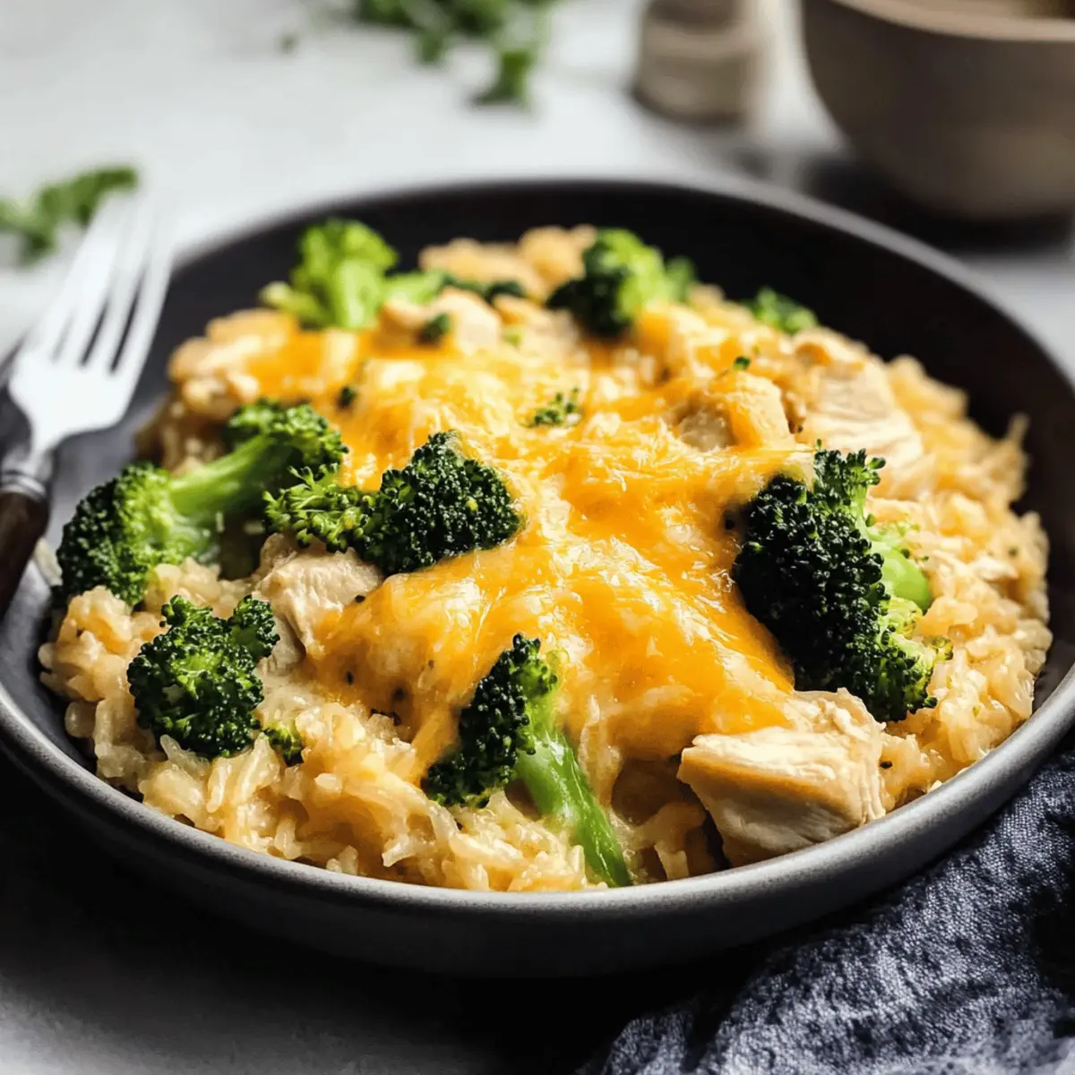 Creamy Cheesy Broccoli Chicken and Rice Casserole Delight 4 Cheesy Broccoli Chicken and Rice Casserole