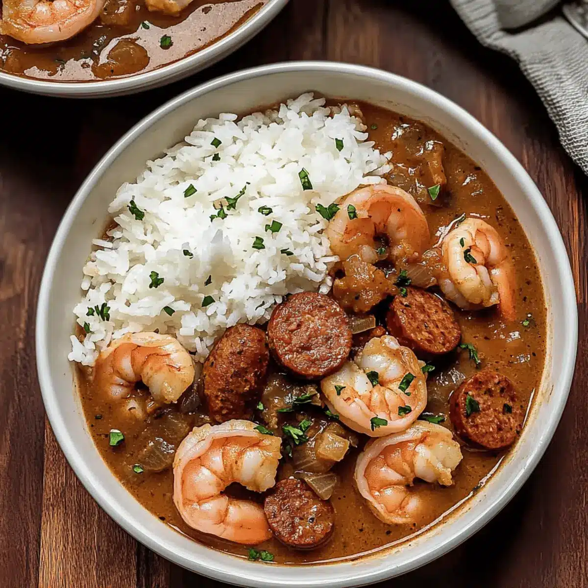 Savory Gumbo with Andouille and Shrimp for Cozy Nights 4 Gumbo