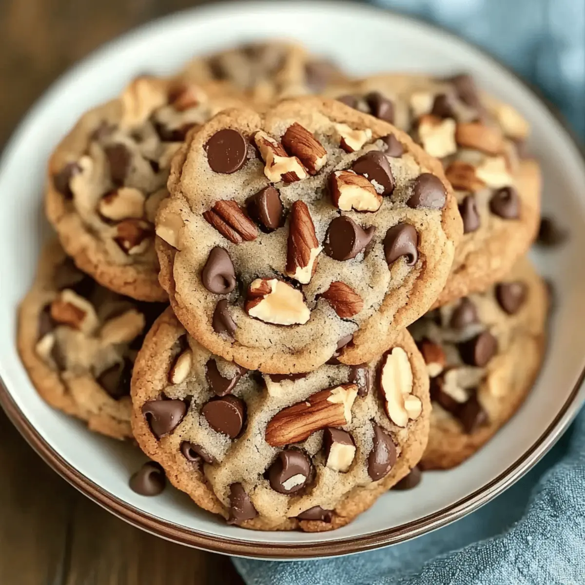 Irresistibly Chewy Chocolate Chip Pecan Cookies Recipe 4 Chocolate Chip Pecan Cookies