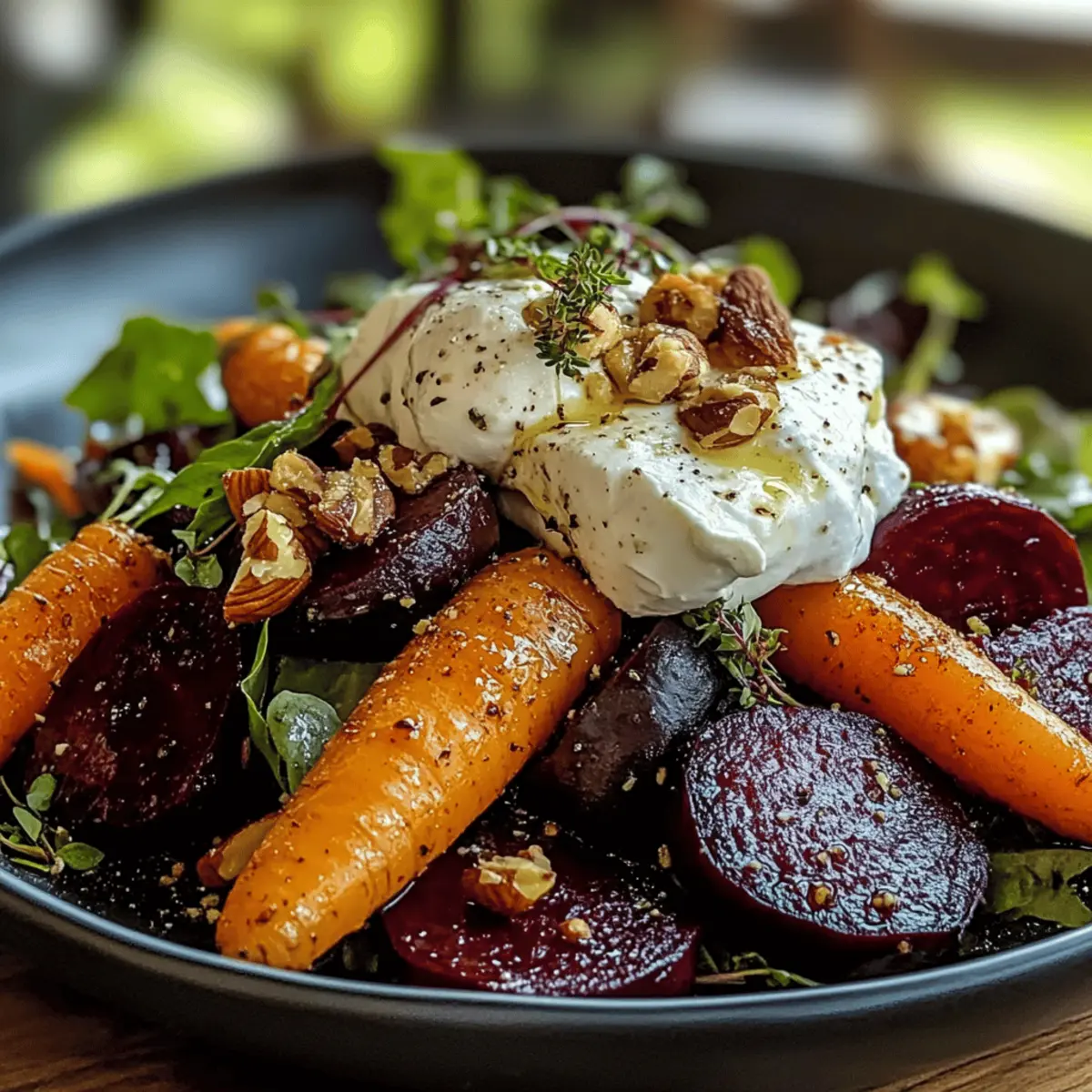 Roasted Beets and Carrots Salad with Burrata: A Fresh Twist 4 Roasted Beets and Carrots Salad with Burrata