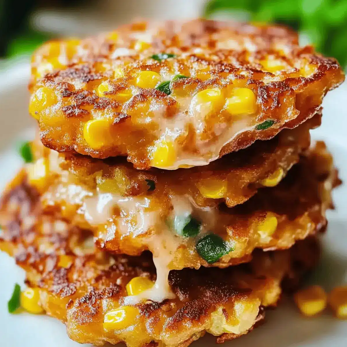 Cheesy Corn Fritters: Quick, Crispy Comfort Food Delight 4 Cheesy Corn Fritters