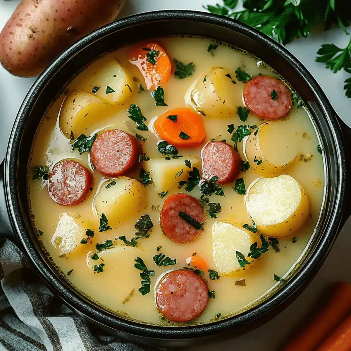 Cheesy Ground Beef botato Soup That's a Warm Hug in a Bowl 4 Cheesy Ground Beef Taco Soup