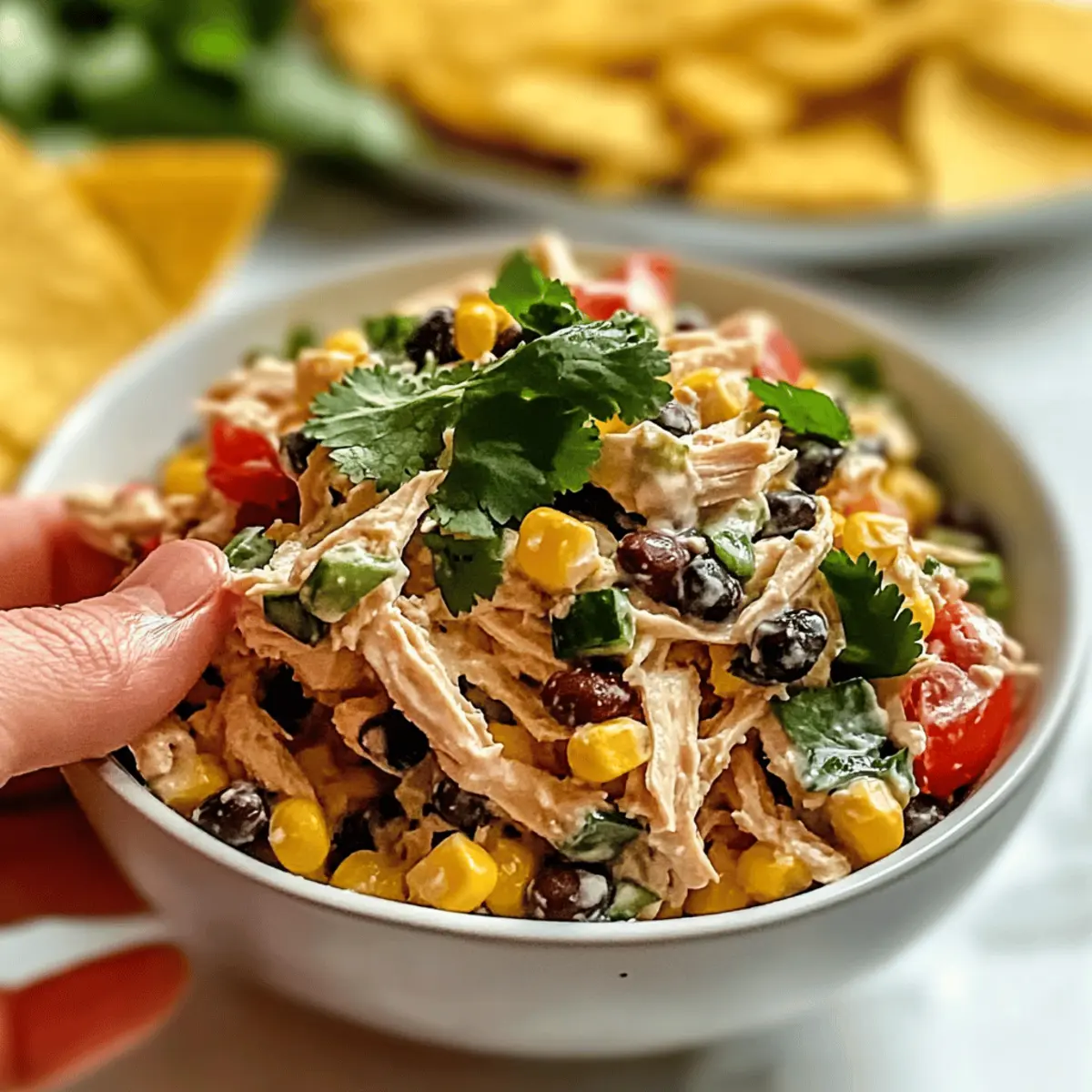 Zesty Southwestern Chicken Salad Ready in Under 30 Minutes 4 Southwestern Chicken Salad