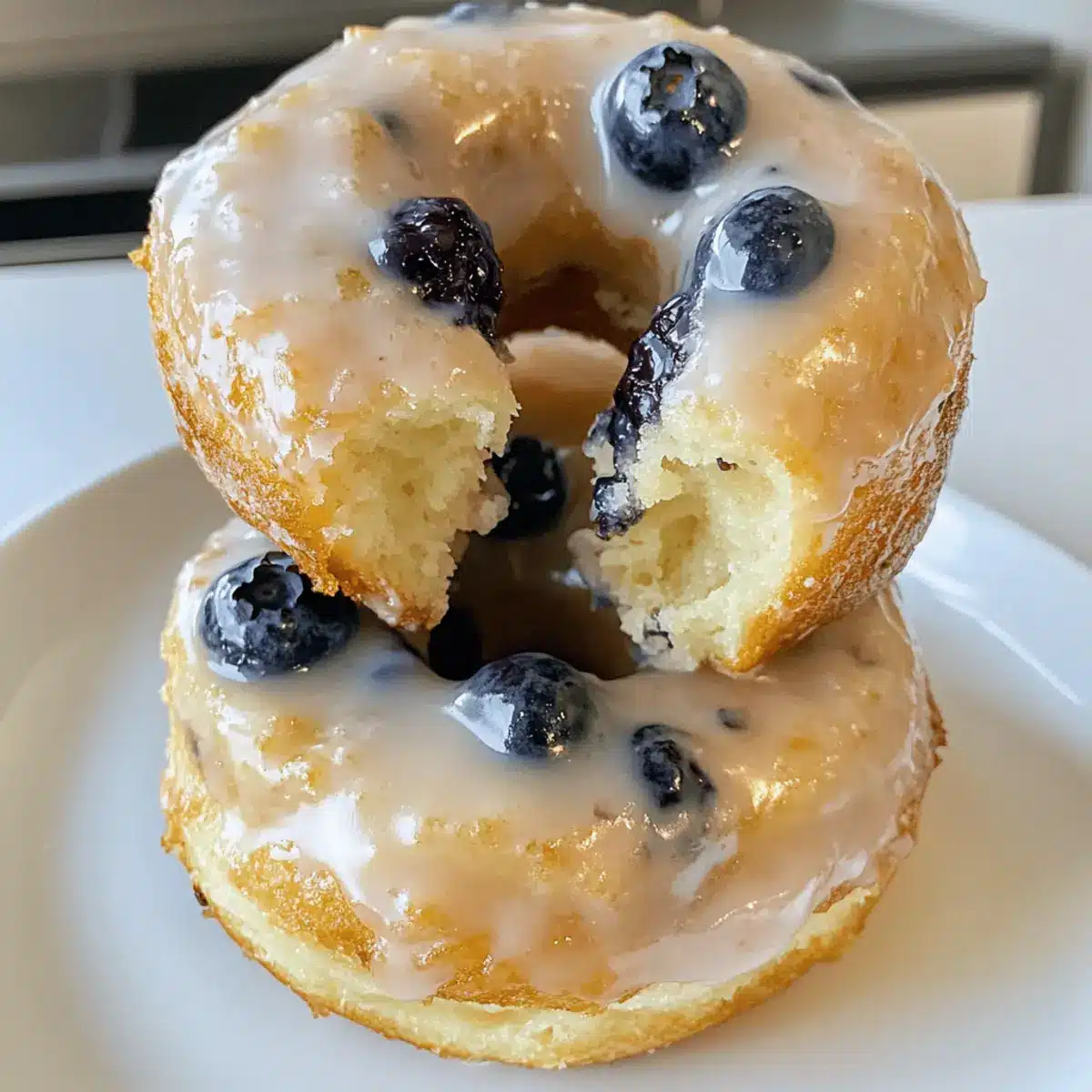 Baked Blueberry Donuts That Melt in Your Mouth – Just Divine! 4 Baked Blueberry Donuts