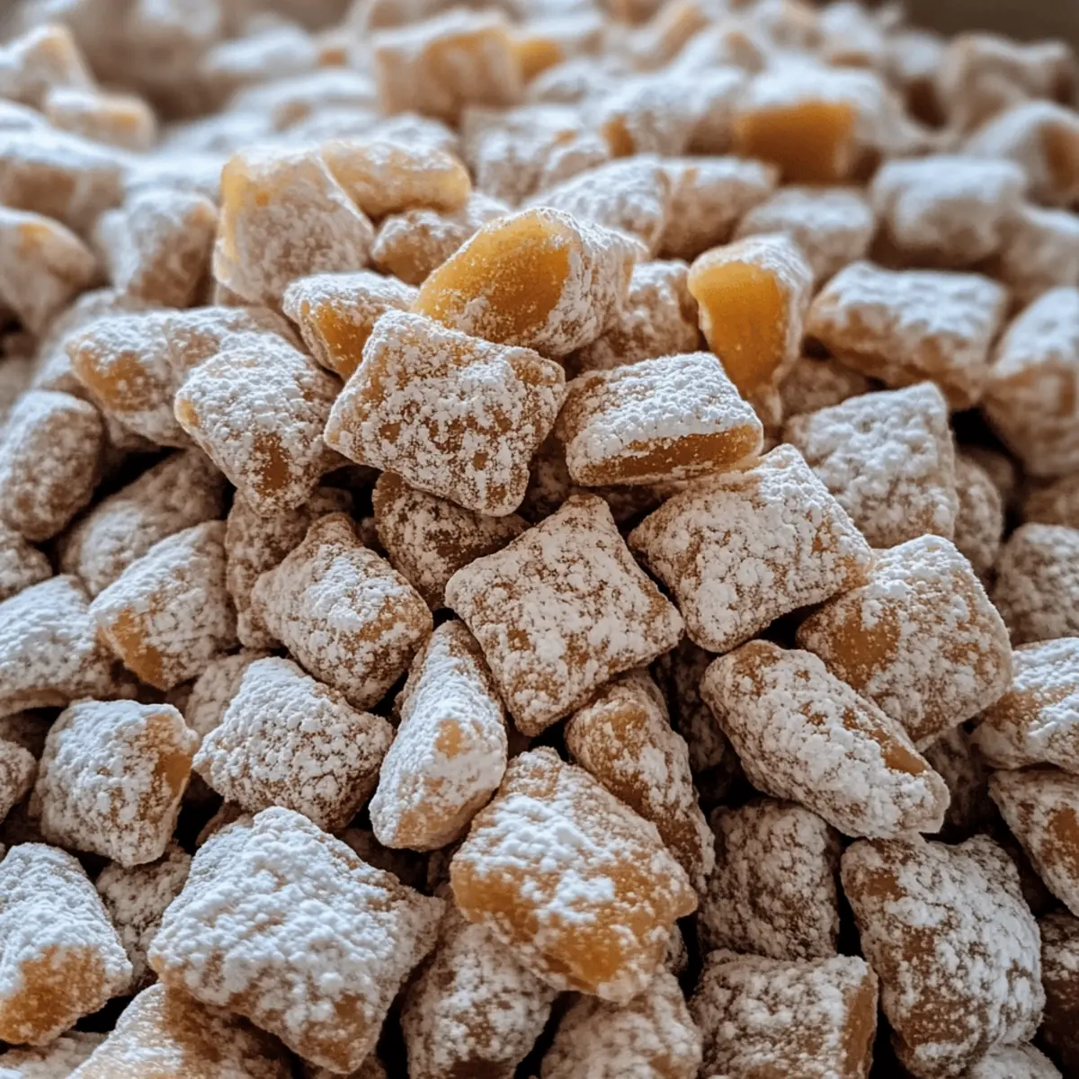 Caramel Apple Puppy Chow: Your Must-Try Fall Snack Mix 4 Caramel Apple Puppy Chow