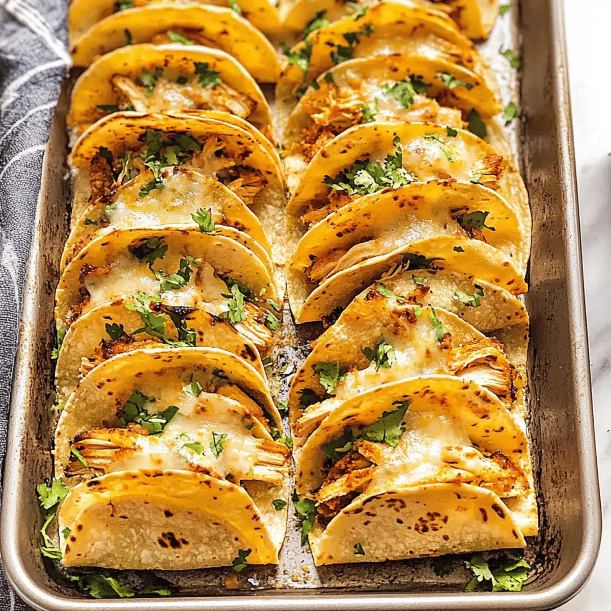 Mini Baked Chicken Tacos: Quick, Crispy, Family-Friendly Fun 4 Mini Baked Chicken Tacos