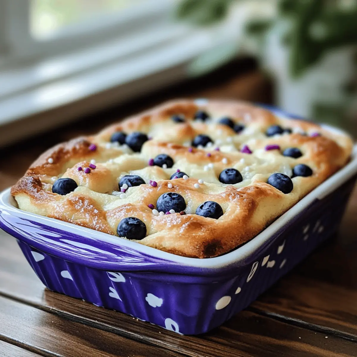 Delicious Blueberry Buttermilk Pancake Casserole for Cozy Mornings 4 Blueberry Buttermilk Pancake Casserole