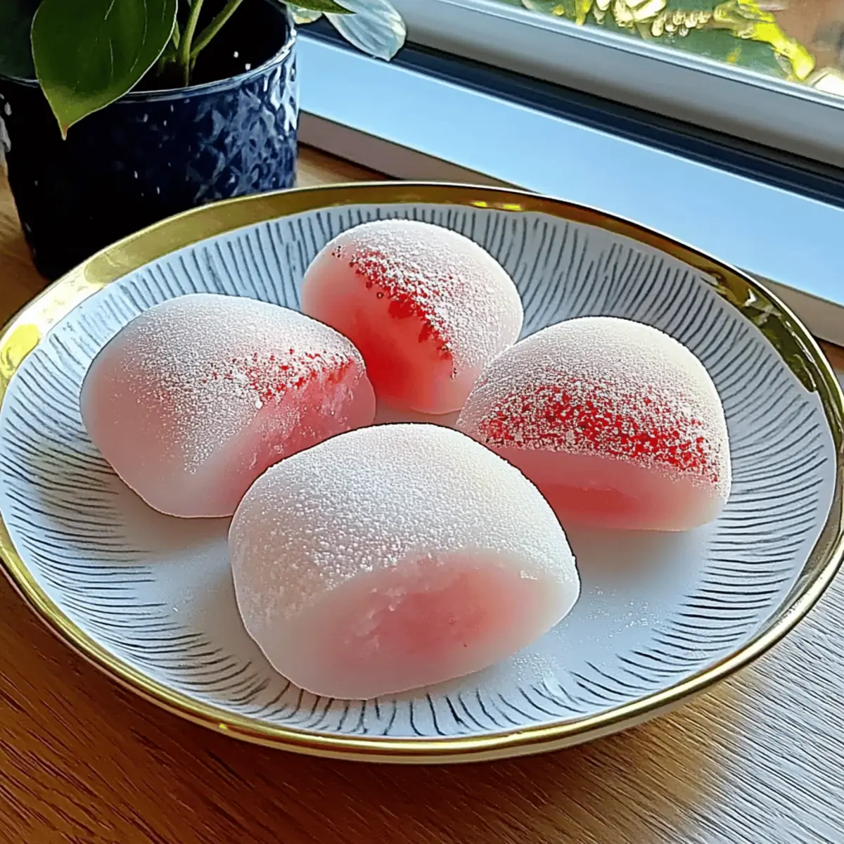 Strawberry Mochi
