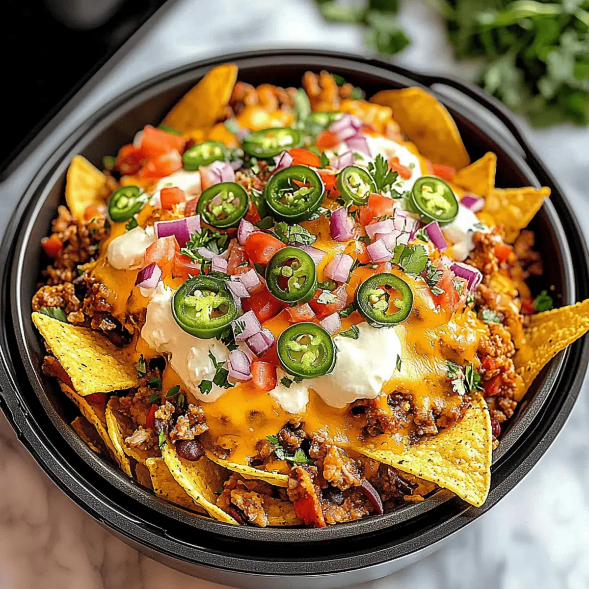 Air Fryer Nachos thkqvk