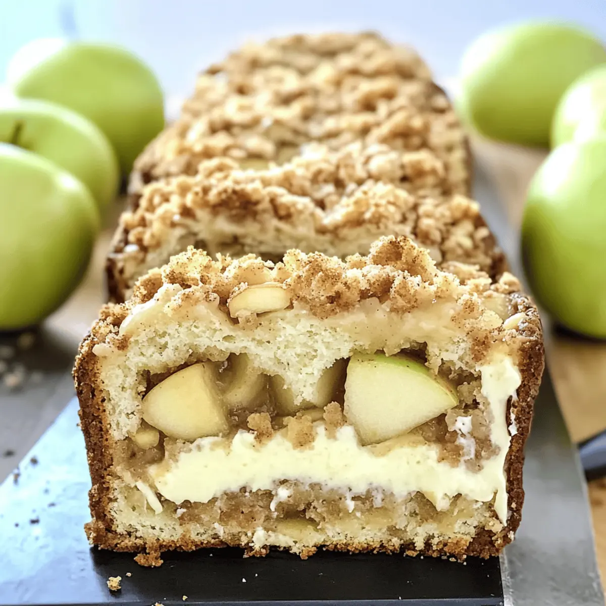 Indulge in Apple Crisp Cheesecake Bread for Cozy Fall Days 2