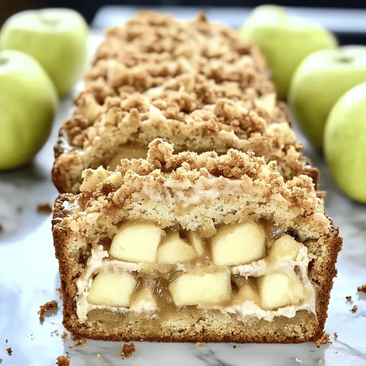 Indulge in Apple Crisp Cheesecake Bread for Cozy Fall Days 4 Apple Crisp Cheesecake Bread