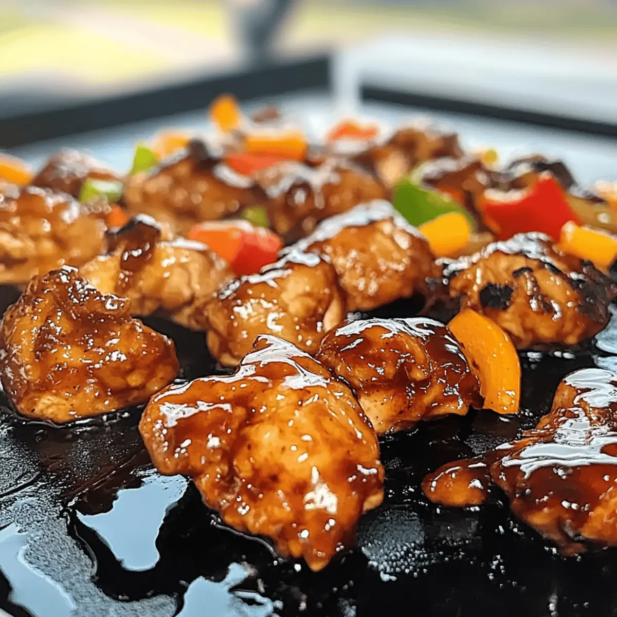 Blackstone Bourbon Chicken On The Griddle atvkdn
