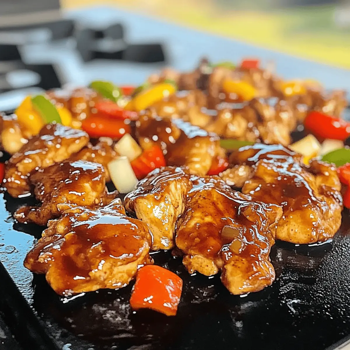 Blackstone Bourbon Chicken On The Griddle ncefie