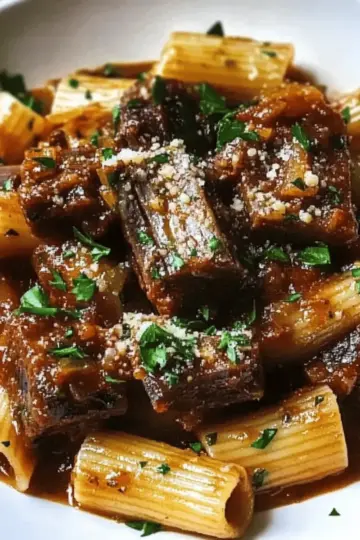 Braised Short Rib Ragu Pasta cmdxqb