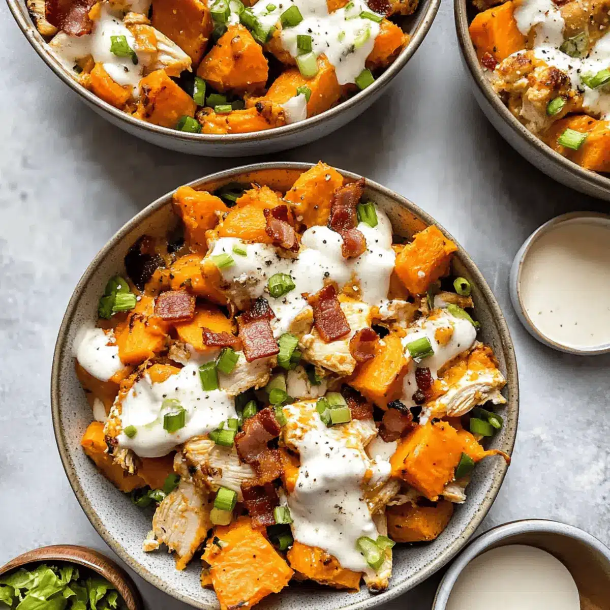 Buffalo Chicken Sweet Potato Casserole for Cozy Nights 4 Buffalo Chicken Sweet Potato Casserole
