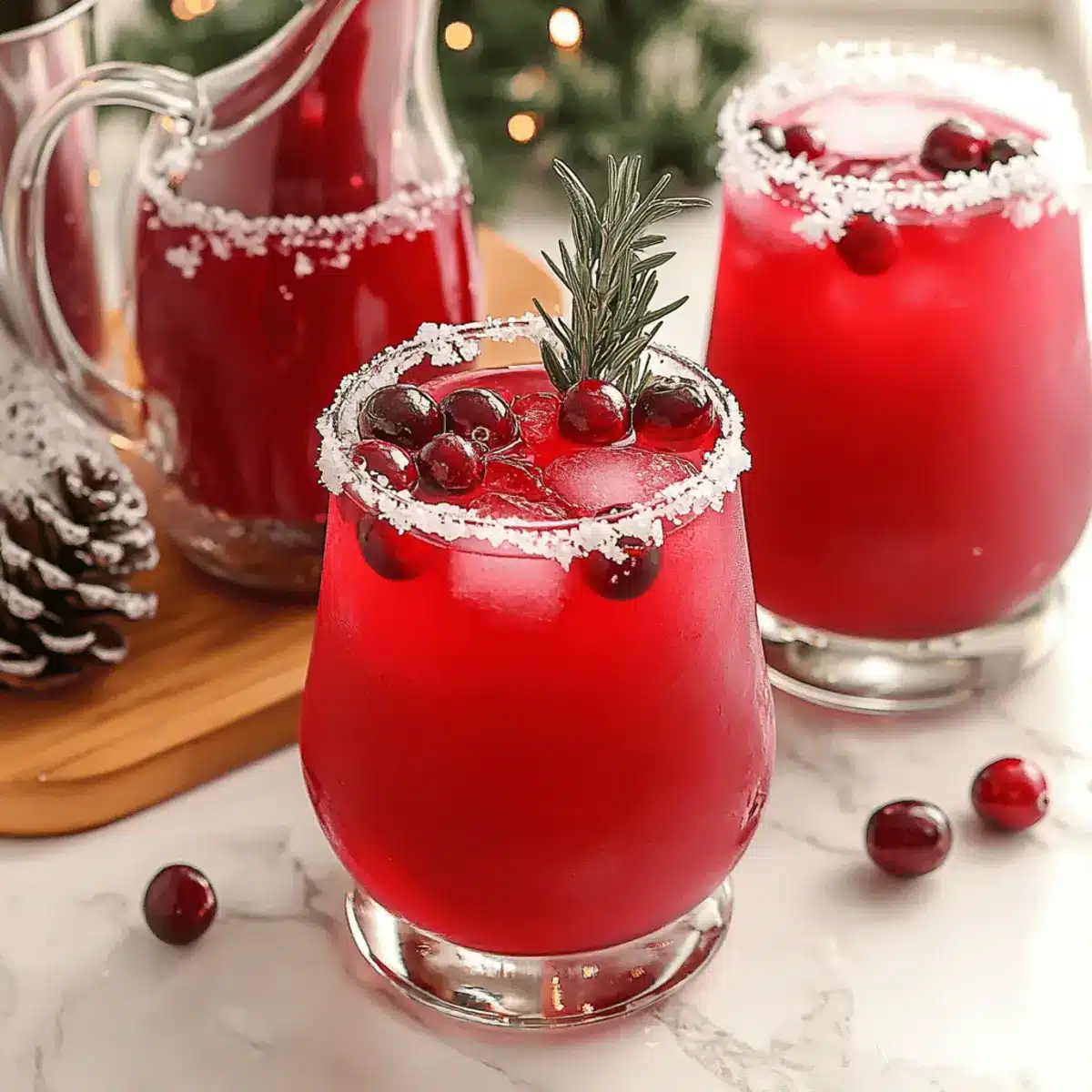 Christmas Mistletoe Margarita b70tjd