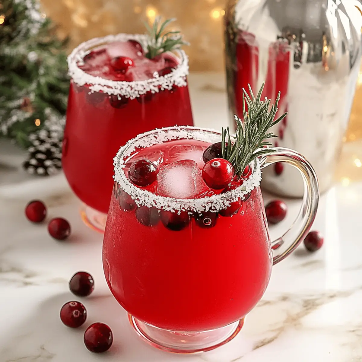 Christmas Mistletoe Margarita dnqqry