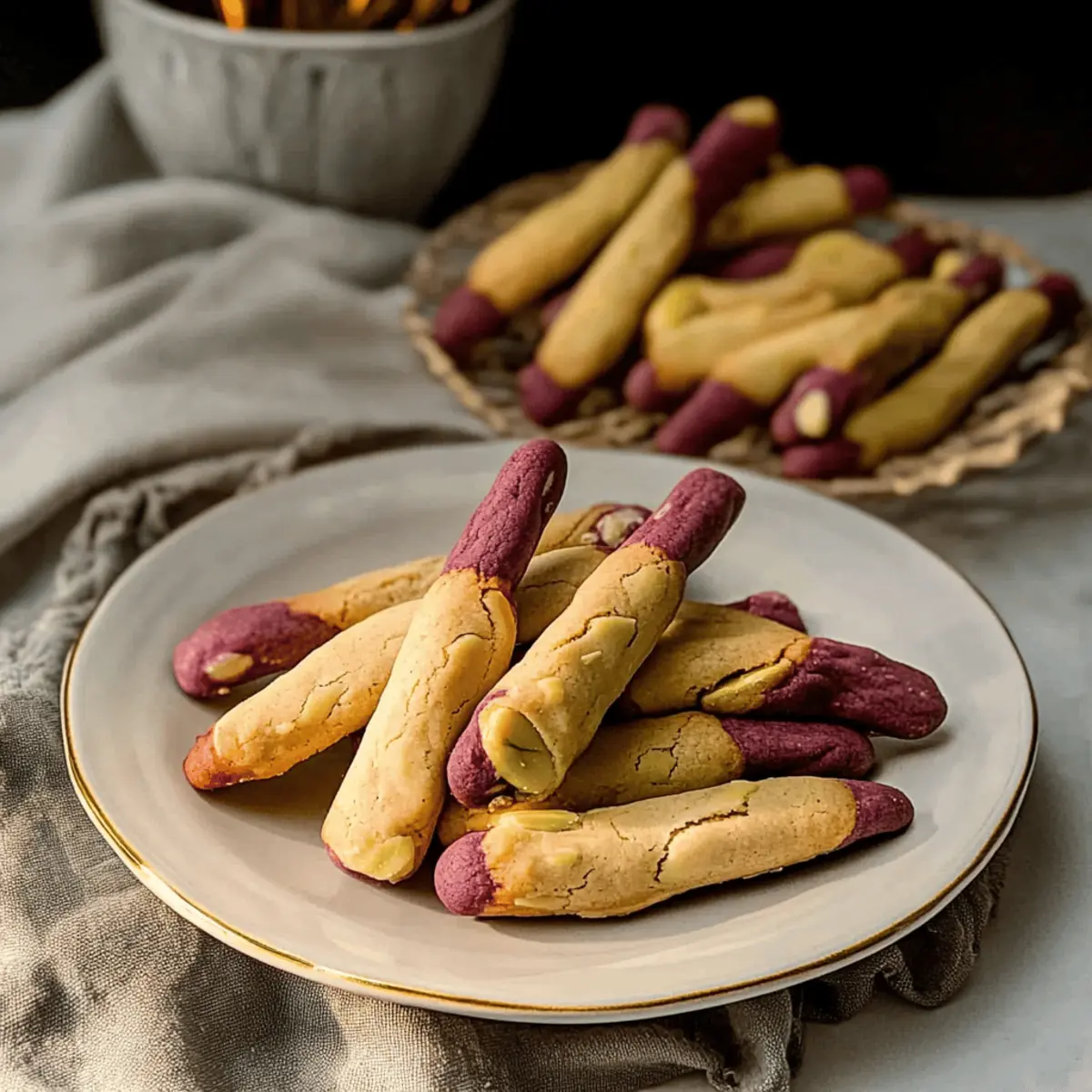 Creepy Witch Finger Cookies that Will Wow Your Halloween Guests 3 Creepy Witch Finger Cookies ef91mh