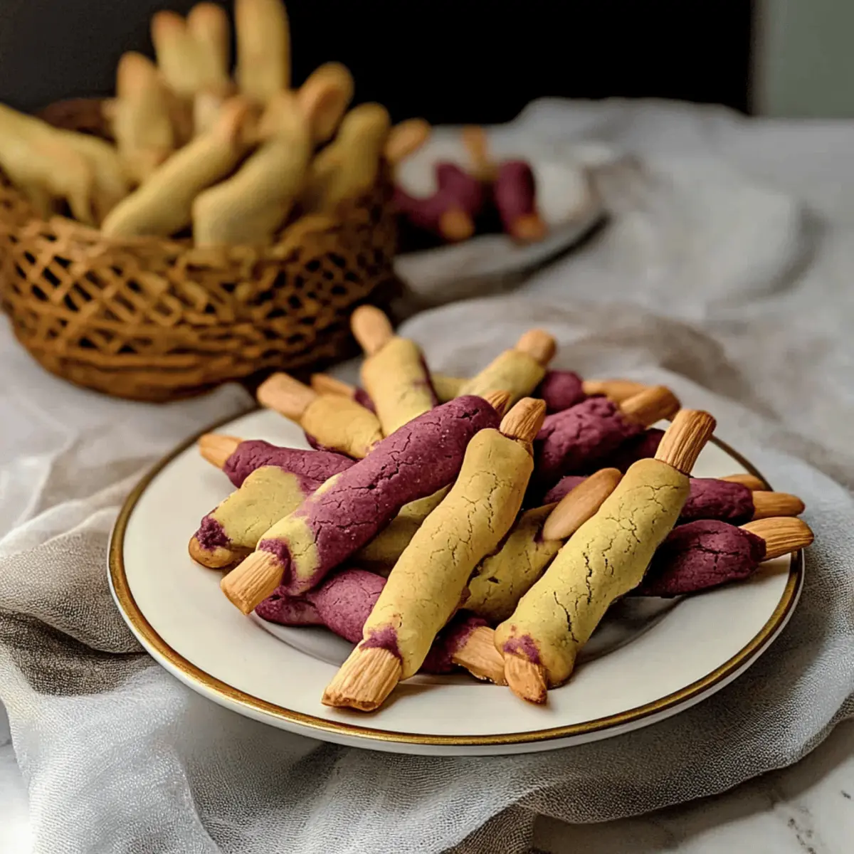 Creepy Witch Finger Cookies that Will Wow Your Halloween Guests 2 Creepy Witch Finger Cookies j7kibe