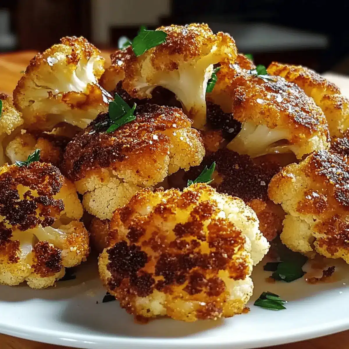 Crispy Roasted Cauliflower