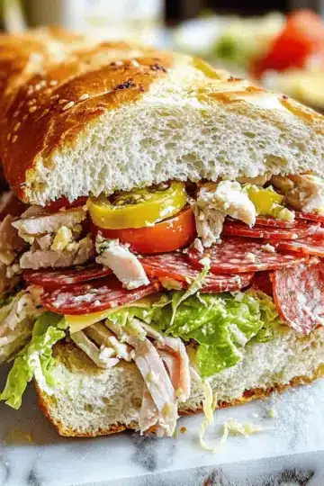 Grinder Salad Sandwich mfsnhp