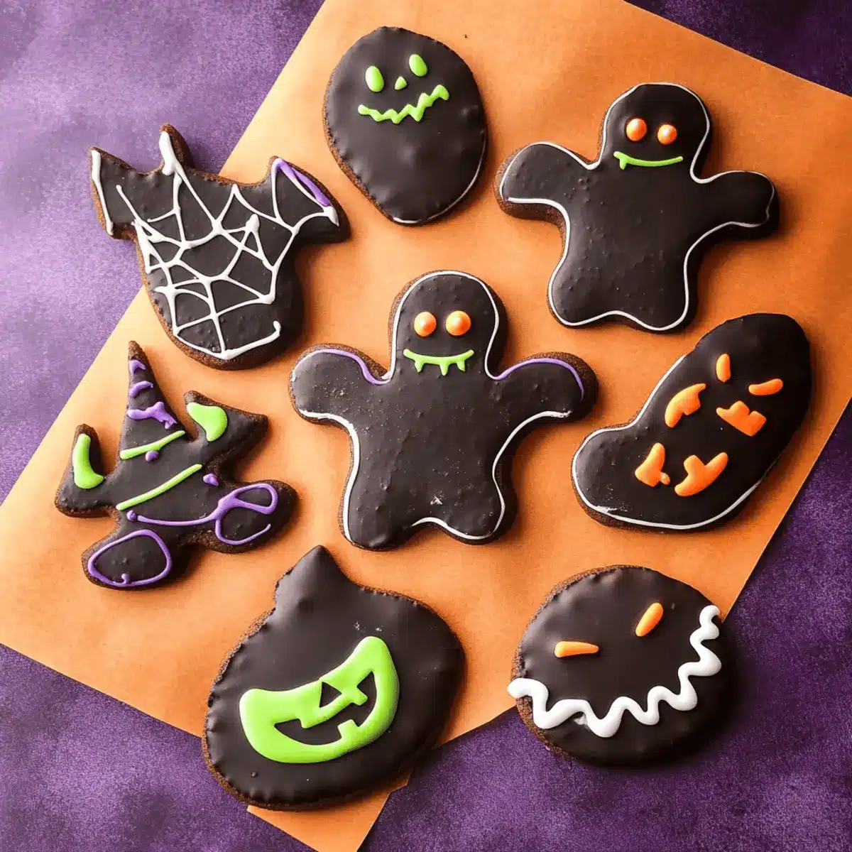 Delicious Halloween Decorated Cookies for Family Fun 3 Halloween Decorated Cookies m0mois