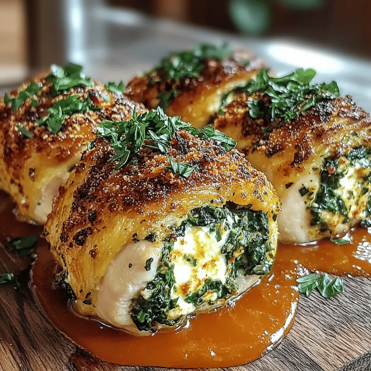 Herbed Ricotta Stuffed Chicken Rolls jgqvrl
