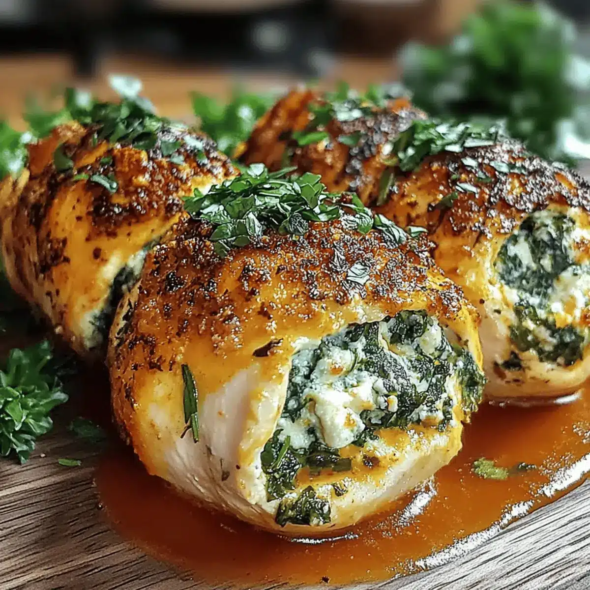 Herbed Ricotta Stuffed Chicken Rolls mqp5mq