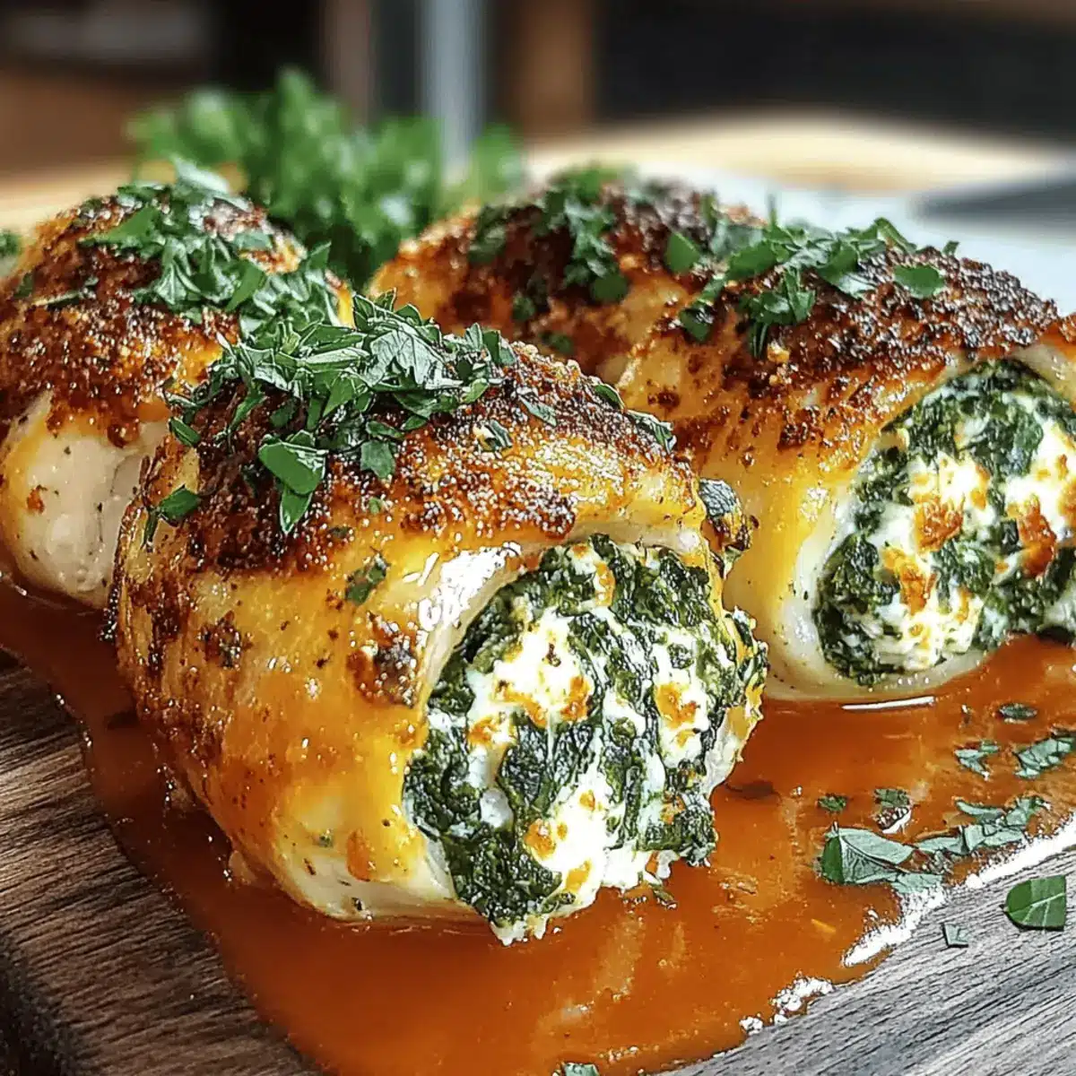 Herbed Ricotta Stuffed Chicken Rolls for a Cozy Dinner Delight 4 Herbed Ricotta Stuffed Chicken Rolls