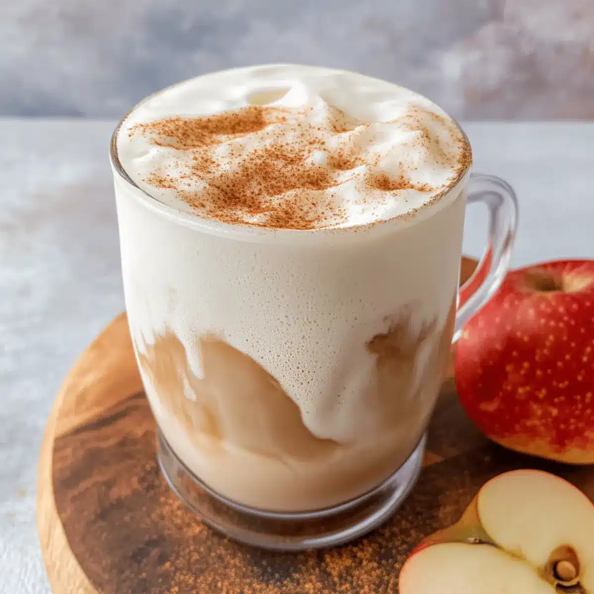 Iced Apple Crisp Cream Chai Latte: Your Fall Flavor Fix 4 Iced Apple Crisp Cream Chai Latte