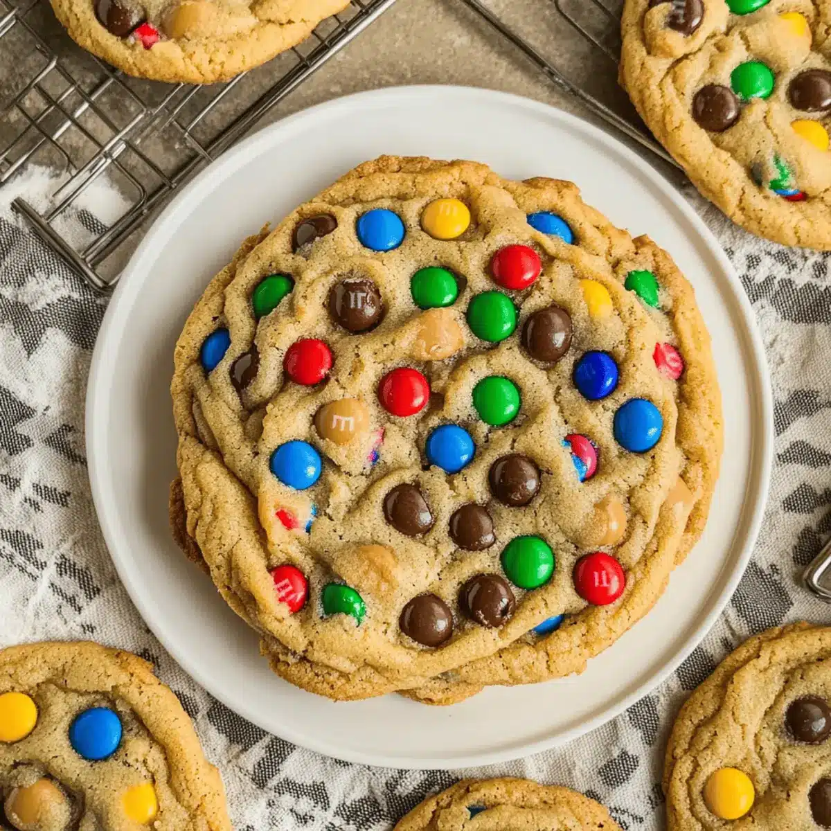 Soft and Chewy Peanut Butter M&M Cookies in 30 Minutes 3 Peanut Butter M M Cookies ezd4f5