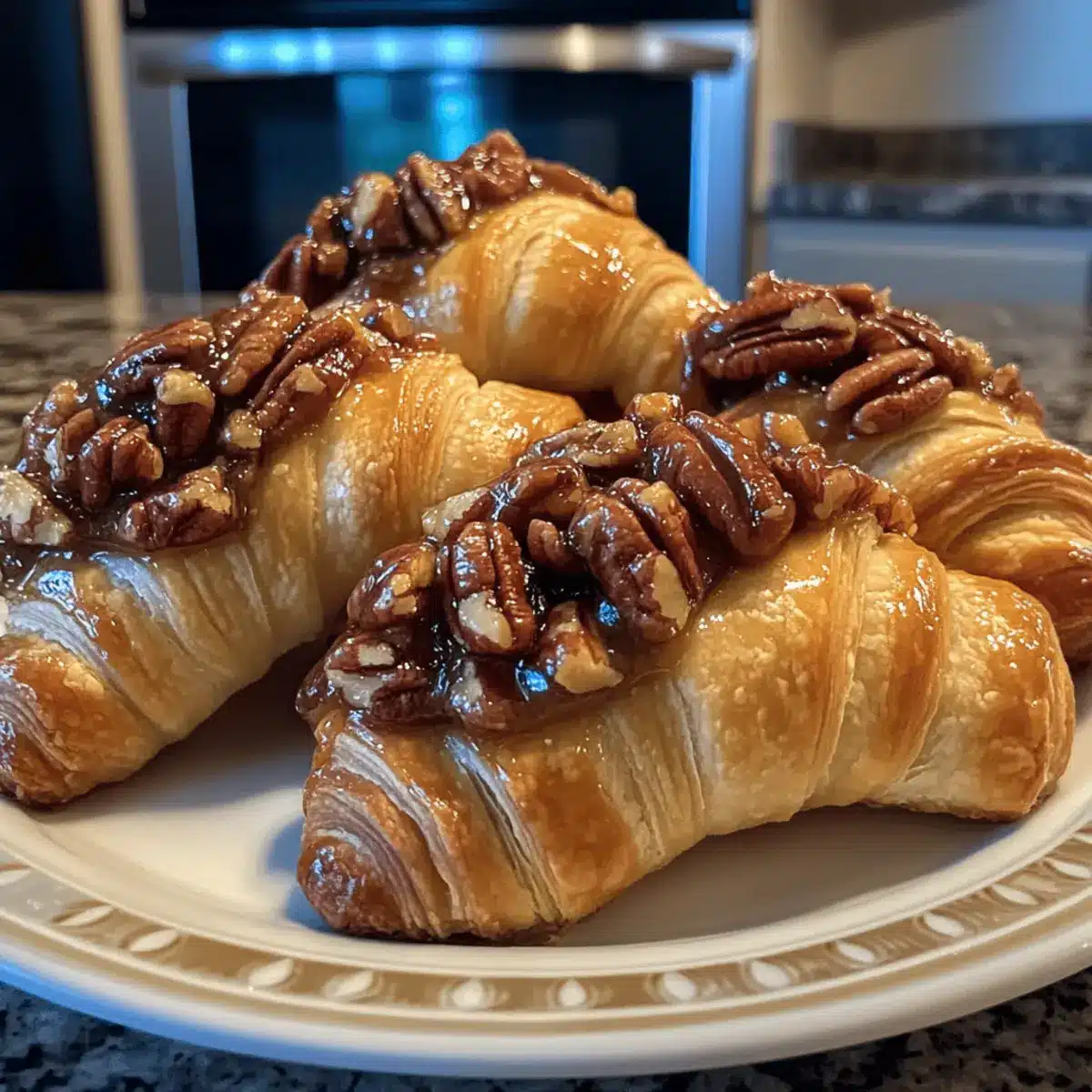 Pecan Pie Crescents: Irresistibly Gooey Handheld Treats 4 Pecan Pie Crescents