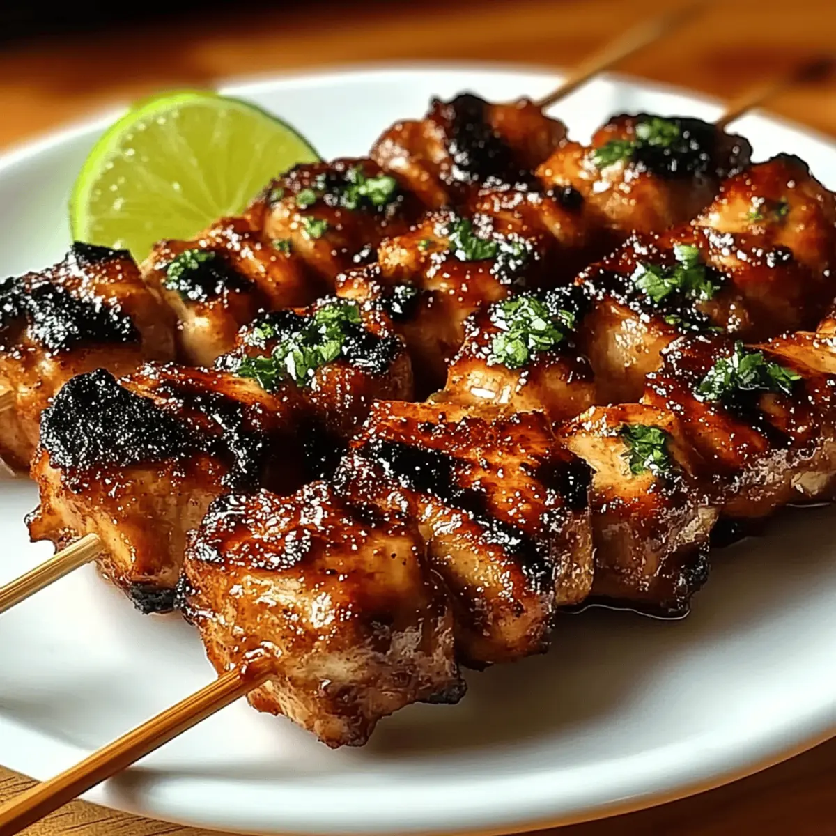 Thai Coconut Chicken Skewers papwqj