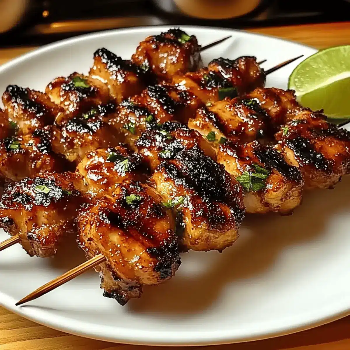 Thai Coconut Chicken Skewers sjunoq