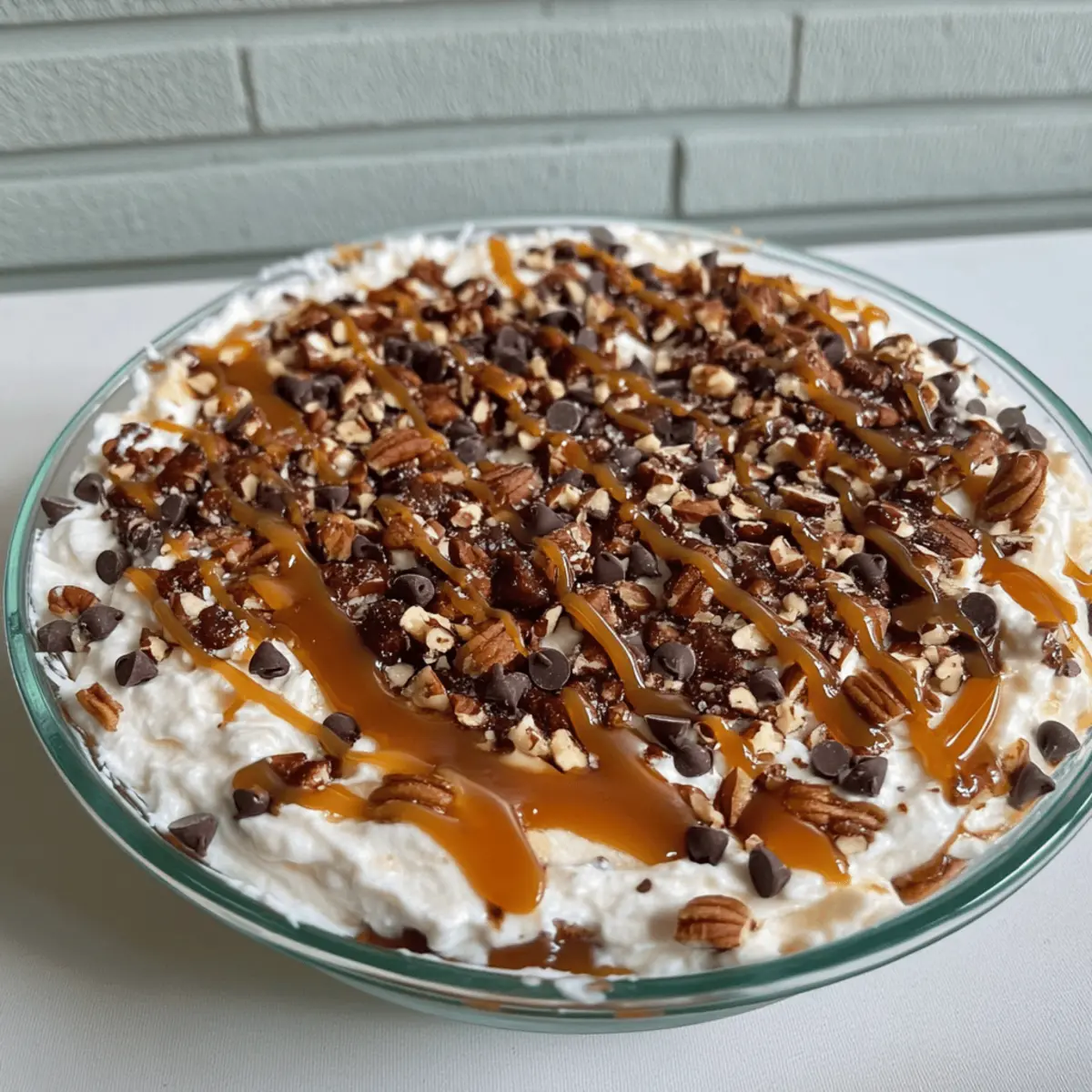 Turtle Cheesecake Dip