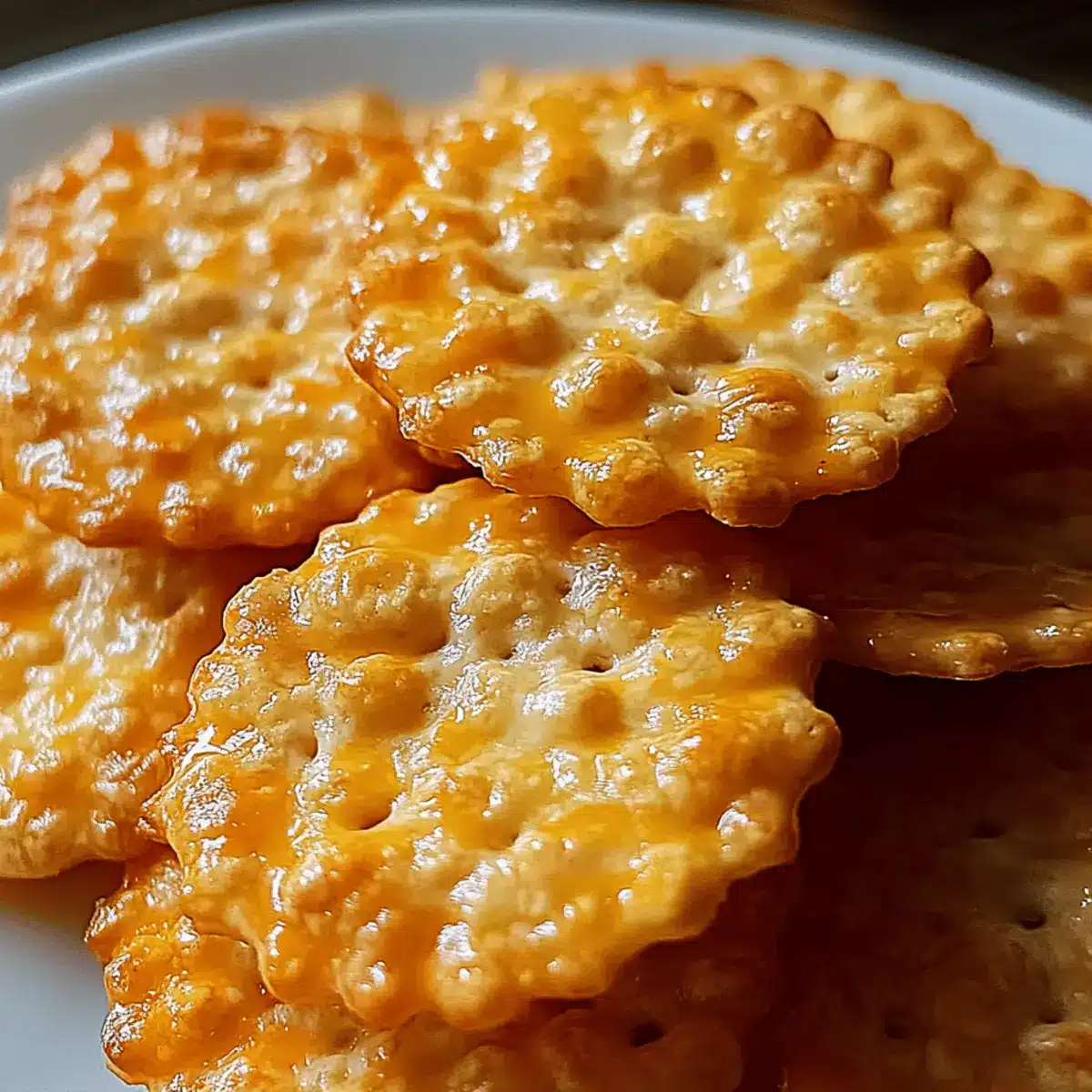 Irresistible Rice Krispie Cheddar Crackers for Cheesy Cravings