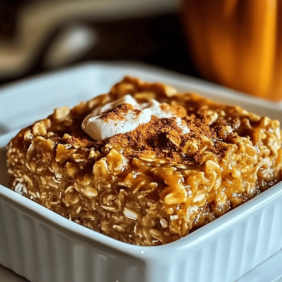 Cozy Pumpkin Baked Oatmeal for a Heartwarming Breakfast 4 Pumpkin Baked Oatmeal