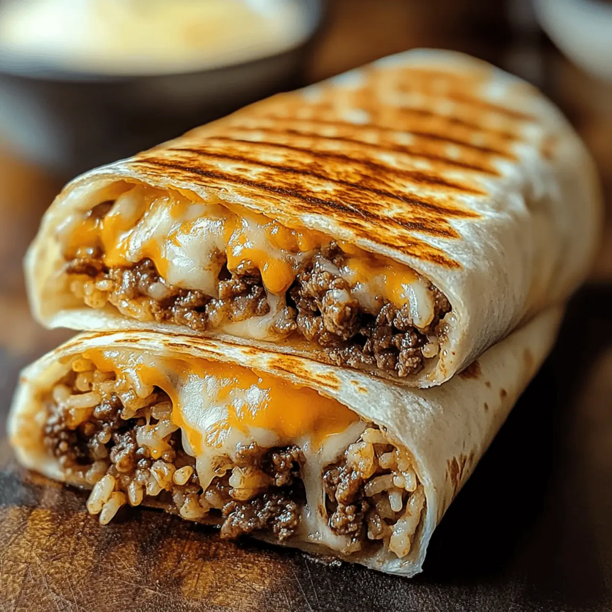 Grilled Cheese Burrito: Cheesy Comfort in Every Bite 4 Grilled Cheese Burrito