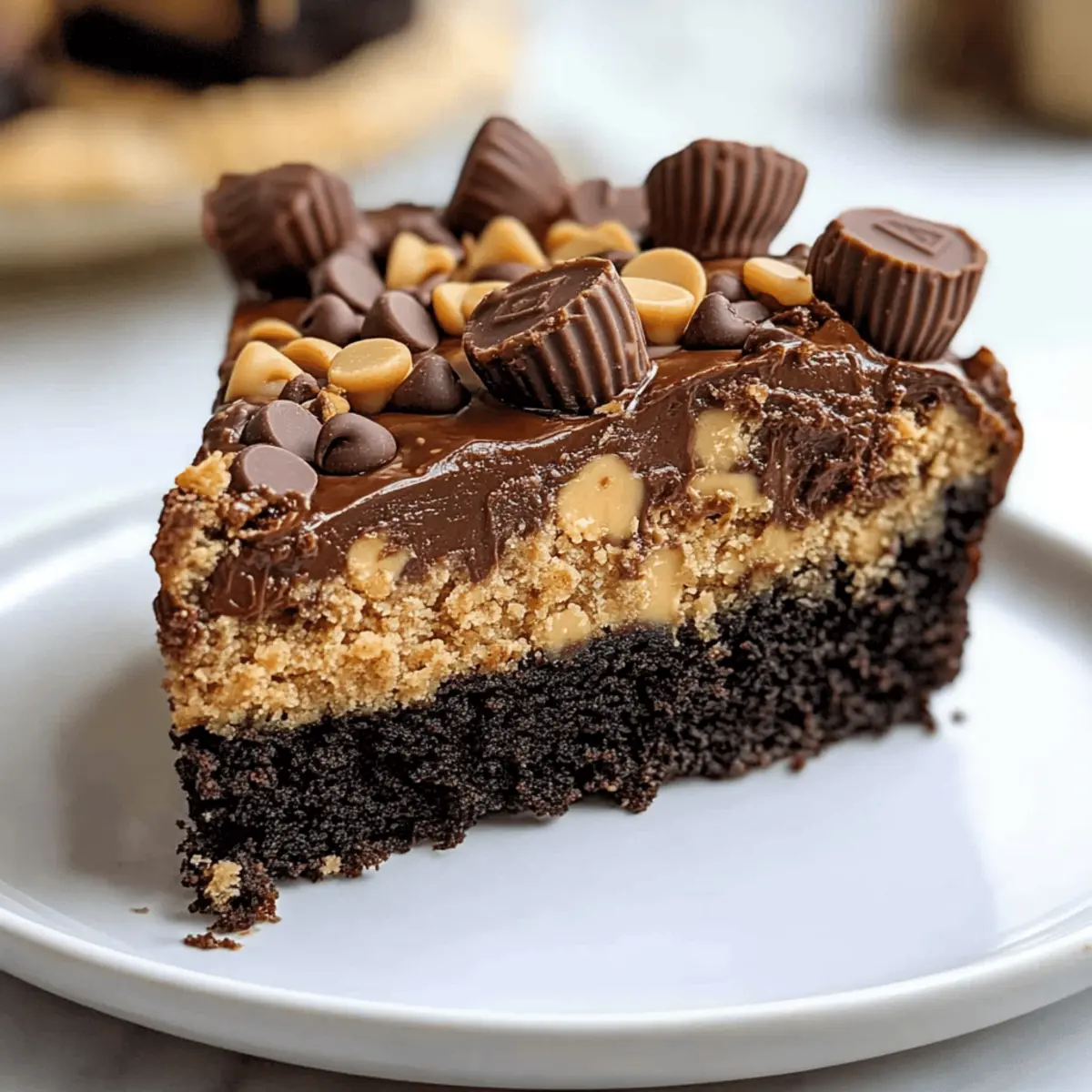 Irresistibly Gooey Peanut Butter Cup Dump Cake You’ll Love 4 peanut butter cup dump cake