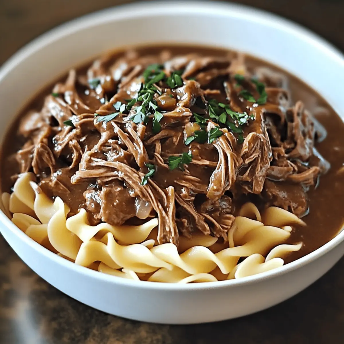 Cooker Beef & Noodles