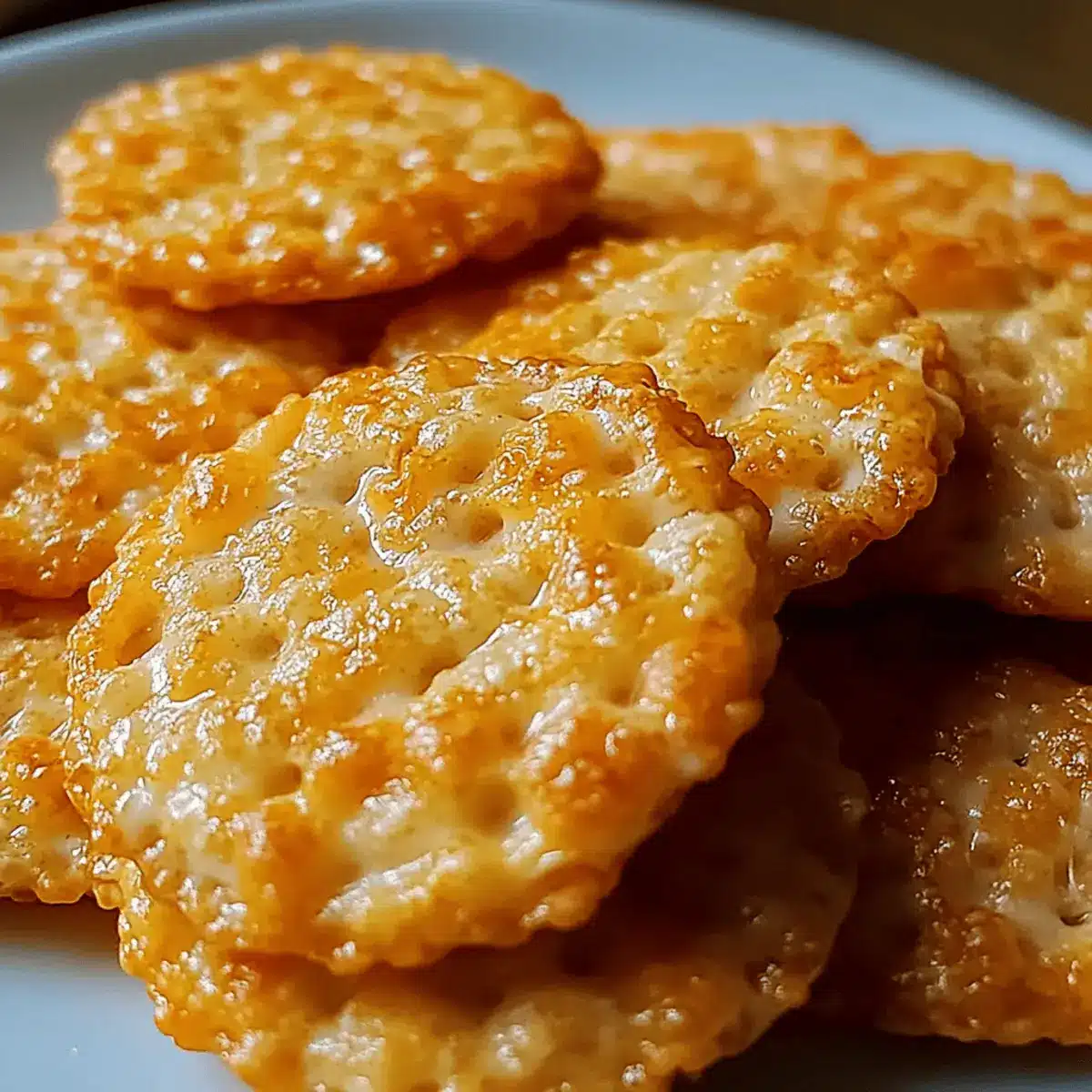 Irresistible Rice Krispie Cheddar Crackers for Cheesy Cravings